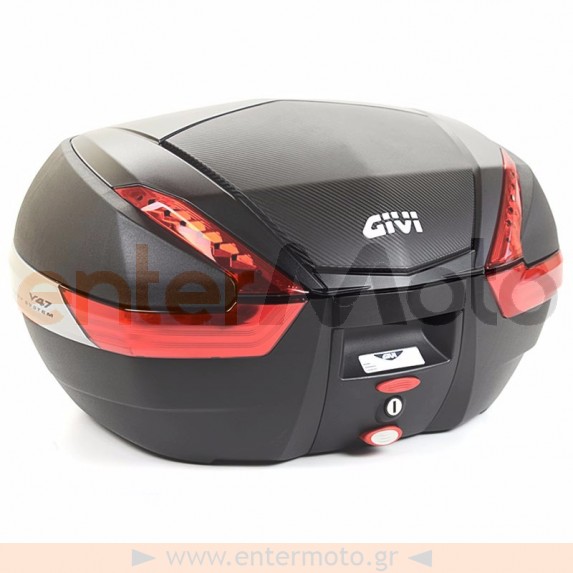 Μπαγκαζιέρα 47 λίτρα GIVI Monokey Μαύρο χρώμα