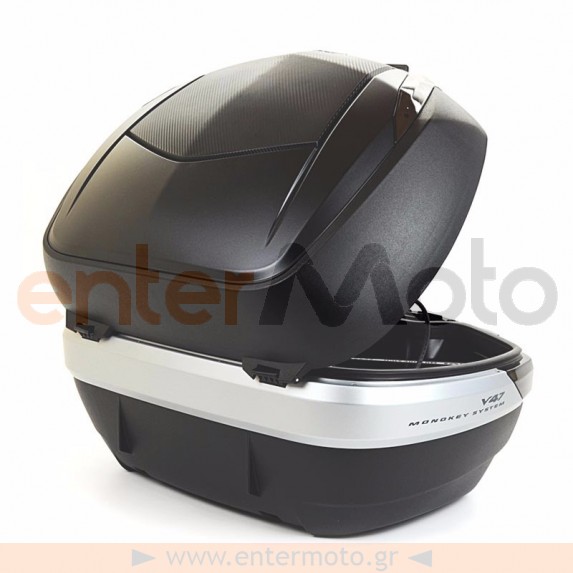 Μπαγκαζιέρα 47 λίτρα V47NNT tech Μαύρο χρώμα Monokey GIVI