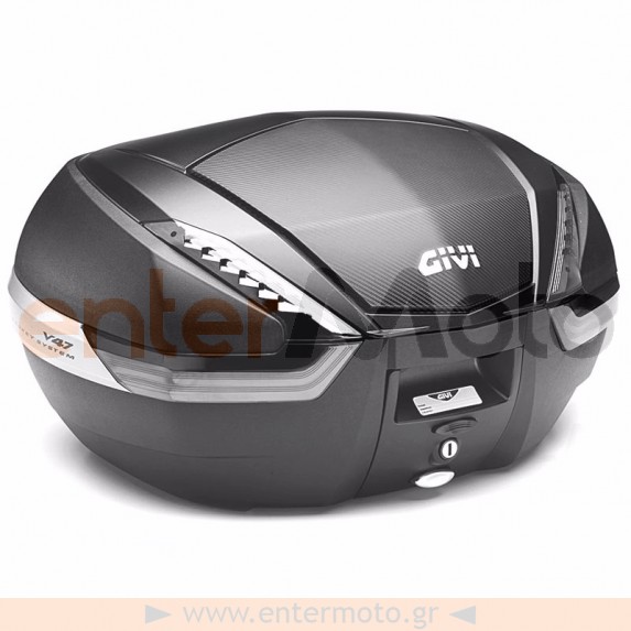 Μπαγκαζιέρα 47 λίτρα V47NNT tech Μαύρο χρώμα Monokey GIVI
