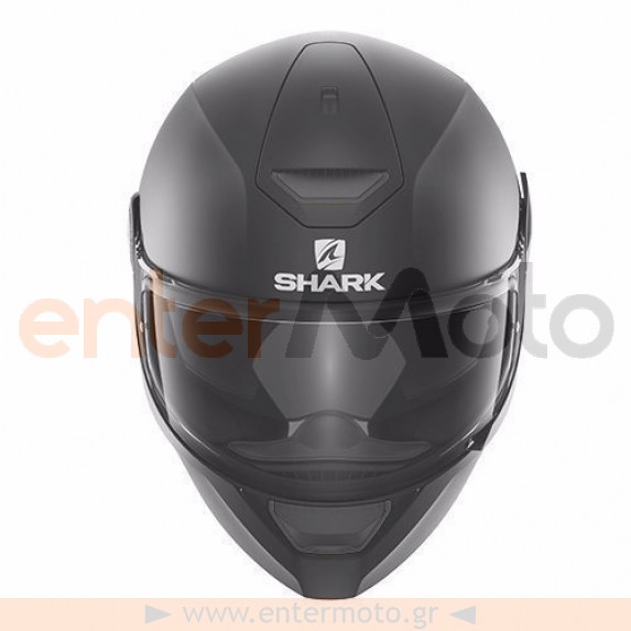 Κράνος μηχανής Shark μαύρο MAT D-SKWAL BLANK