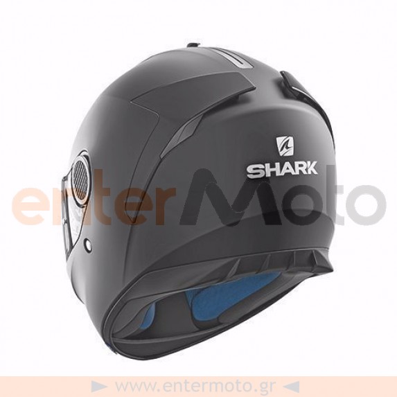 Κράνος μηχανής Shark Spartan BLANK Μαύρο MAT