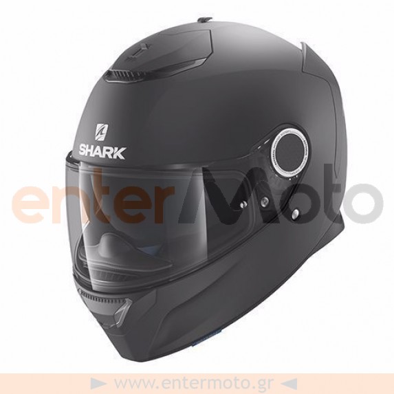 Κράνος μηχανής Shark Spartan BLANK Μαύρο MAT
