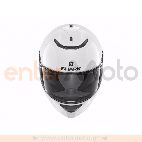 Κράνος μηχανής Shark Spartan BLANK Λευκό