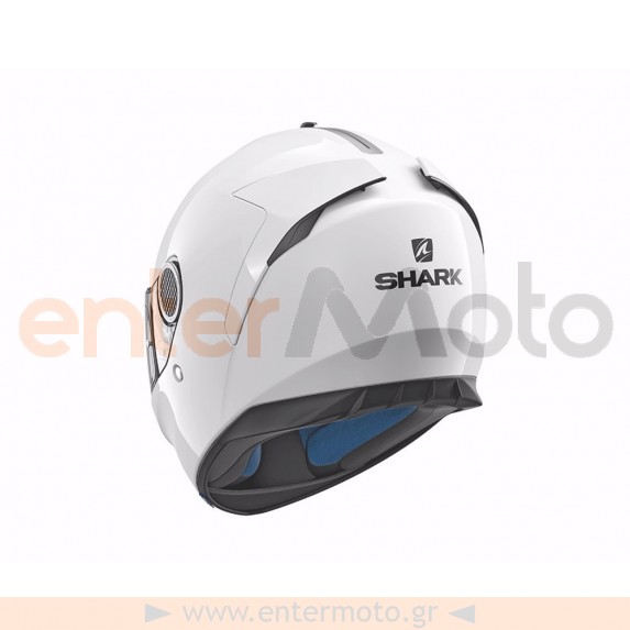 Κράνος μηχανής Shark Spartan BLANK Λευκό