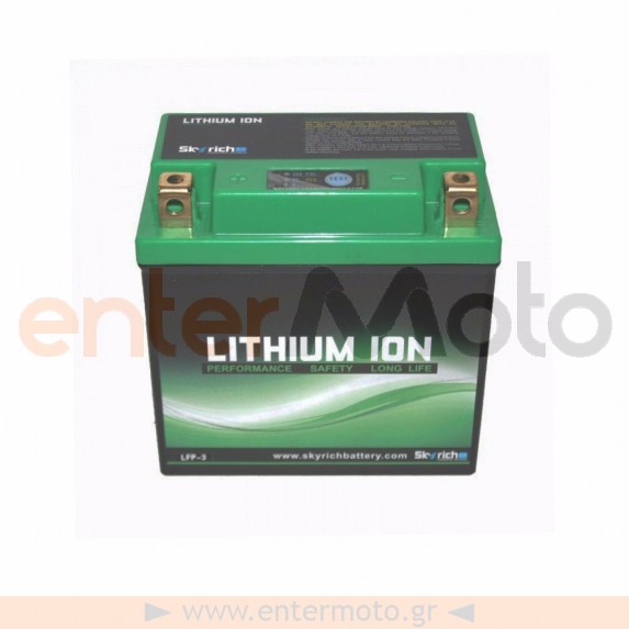 Μπαταρία λιθίου ιόντων Skyrich Lithium LFP-3 12V 8Ah 145A (CCA)