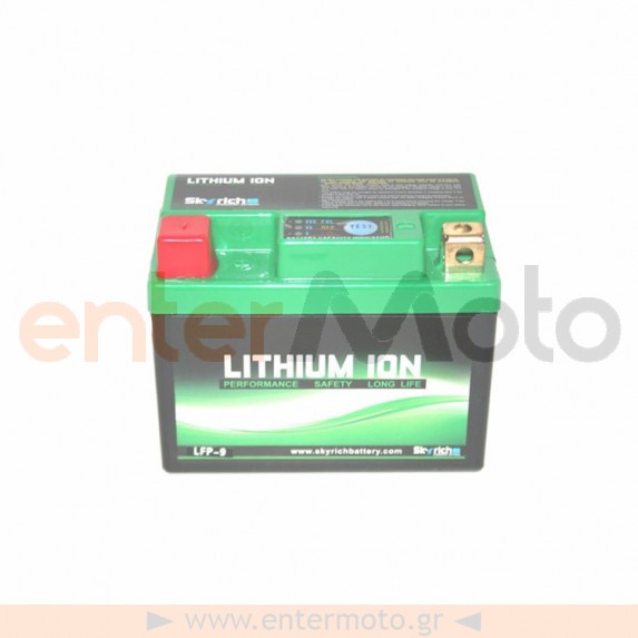 Μπαταρία λιθίου ιόντων Skyrich Lithium LFP-9 12V 4AH 105A (CA)