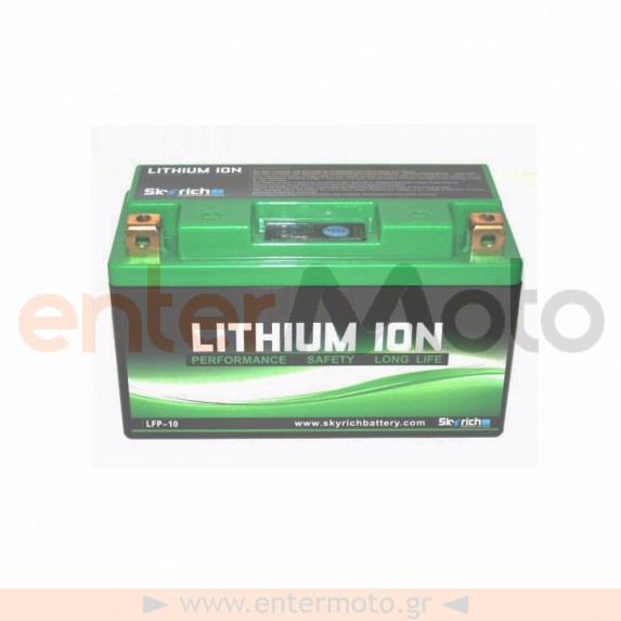 Μπαταρία λιθίου ιόντων Skyrich Lithium LFP-10 12V 10Ah 300A (CCA)