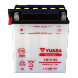 Μπαταρία μηχανής Yuasa YB14-A2 12V 14Ah 