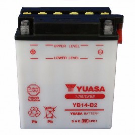 Μπαταρία Μηχανής Yuasa YB14-Β2 12V 14Ah