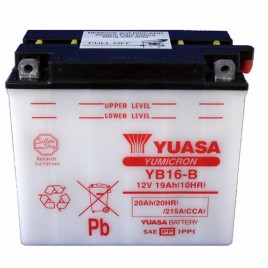 Μπαταρία μηχανής Yuasa YB16-B 12V 19Ah