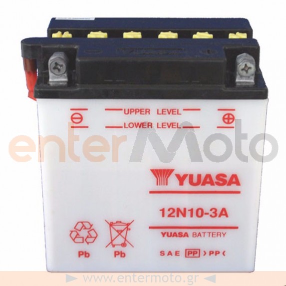 Μπαταρία μηχανής Yuasa 12N10-3A 12V 10Ah