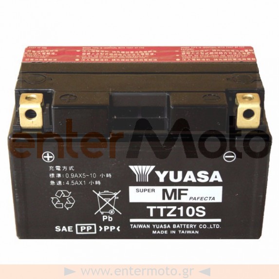 Μπαταρία Μηχανής Yuasa TTZ10S 12V 9.1Ah