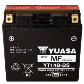 Μπαταρία Μηχανής Yuasa YT14B-BS 12V 12.6Ah