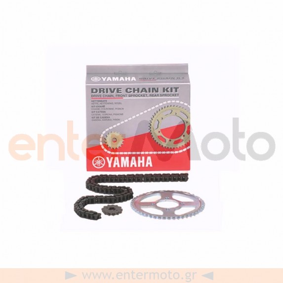 Γνήσιο σετ αλυσίδα και γρανάζια Yamaha Crypton R 115cc