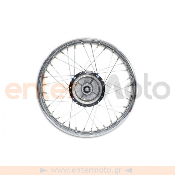 Ζάντα πίσω iQTECH για Yamaha Crypton R105 (Μαύρο ταμπούρο)