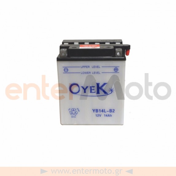 Μπαταρία Μηχανής OYEK YB14L-B2 12V 14 Ah