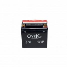 Μπαταρία Μηχανής OYEK YTZ7S-BS 12V 6 Ah