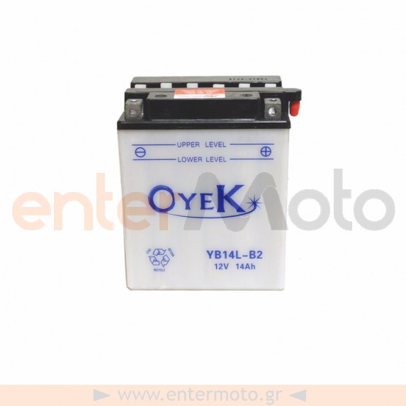 Μπαταρία Μηχανής OYEK YB14L-A2 12V 14 Ah