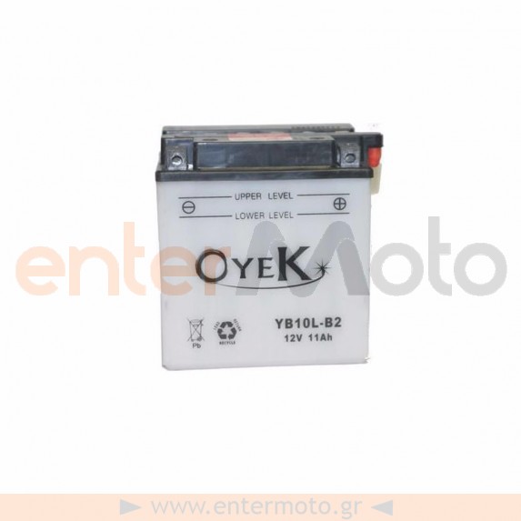 Μπαταρία Μηχανής OYEK YB10L-B2 12V 11 Ah