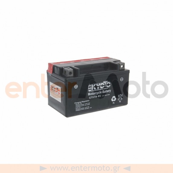 Μπαταρία Μηχανής Kyoto GTX7A-BS 12V 6 Ah