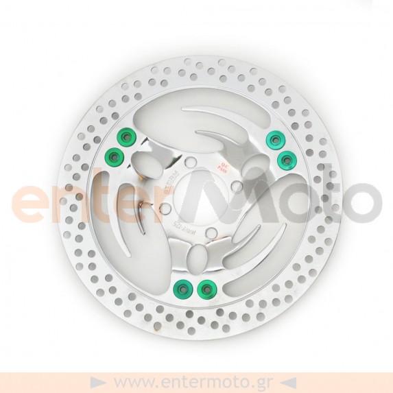 Δισκόπλακα μαργαρίτα Oversize για μπροστά Honda Innova 125cc Green