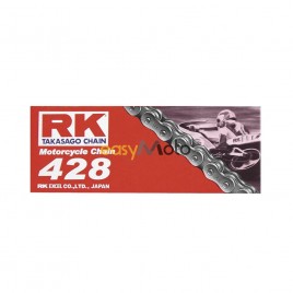 Αλυσίδα κίνησης RK Chain Μαύρη 428 X 138L