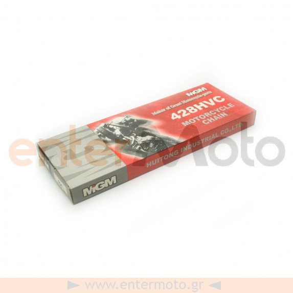 Αλυσίδα κίνησης MGM με Oring Μαύρη 428HVC X 104L