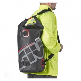 Αδιάβροχος σάκος EA114GR 30L GIVI Μαύρο-Κόκκινο 