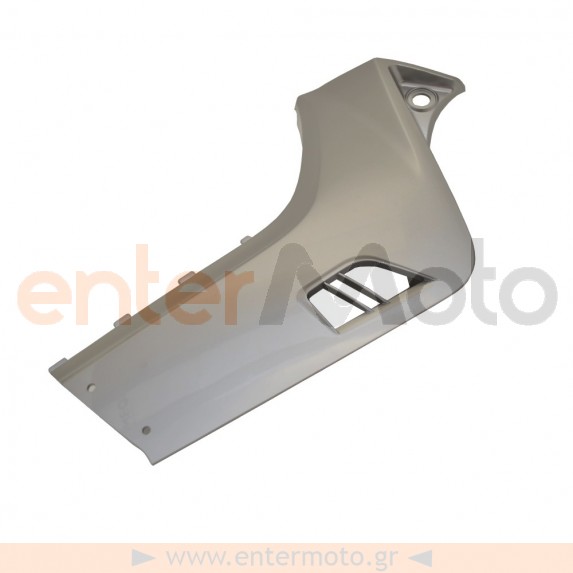 Γνήσια δεξιά ποδιά (καρίνα) ασημί χρώμα για Yamaha Crypton-X 135cc