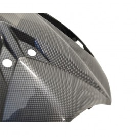 Μάσκα πιρουνιού Carbon για Yamaha Crypton X 135cc