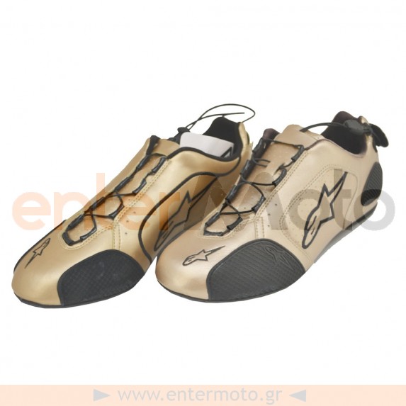 Παπούτσια μηχανής Alpinestas F1 Sport Gold
