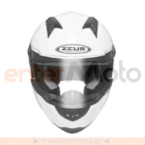 Κράνος μηχανής  Zeus ZS 811 λευκό χρώμα