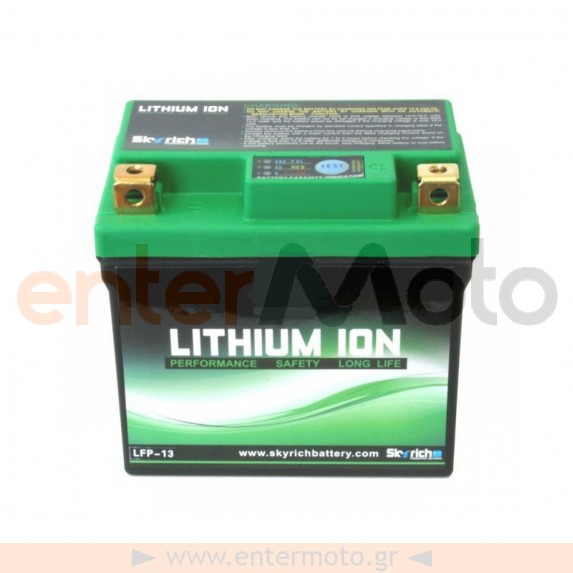 Μπαταρία λιθίου ιόντων Skyrich Lithium LFP-13 Start - Stop 12V 4,5Ah 270A (CCA)