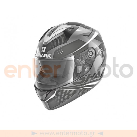 Κράνος μηχανής Shark Ridill 1.2 Stratom Anthracite Black