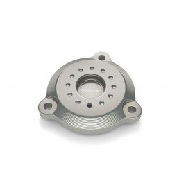 Γνήσιο πίσω καπάκι κινητήρα Billet για Yamaha T MAX 560 Silver