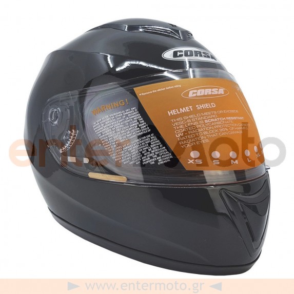Κράνος μηχανής Corsa CN-110 Black
