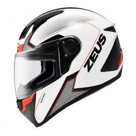Κράνος μηχανής ZEUS ZS-811 AL6 White/Red