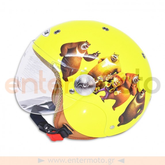 Παιδικό κράνος Jet Corsa CX300 Yellow