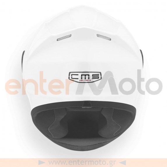 Κράνος μηχανής CMS GP4 Plain White