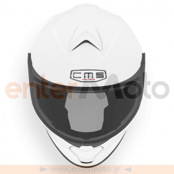 Κράνος μηχανής CMS GP4 Plain White