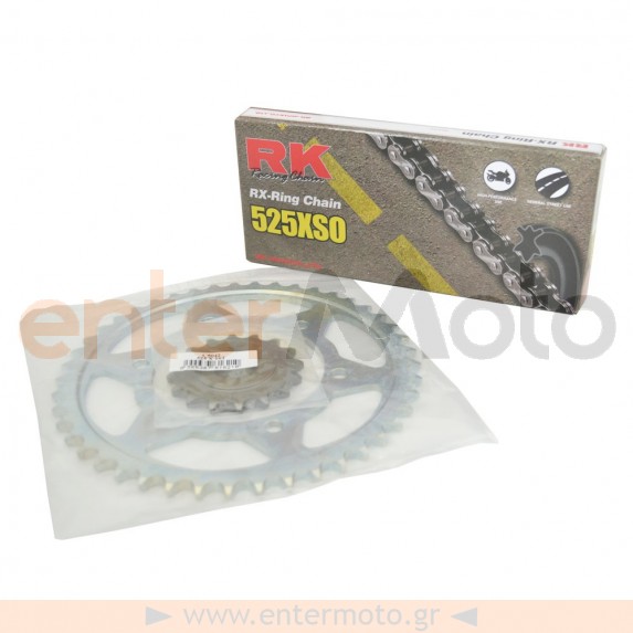 Σετ αλυσιδογράναζα RK Chain για Yamaha Tracer 900