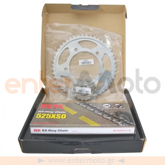 Σετ αλυσιδογράναζα RK Chain για Honda XL1000V Varadero