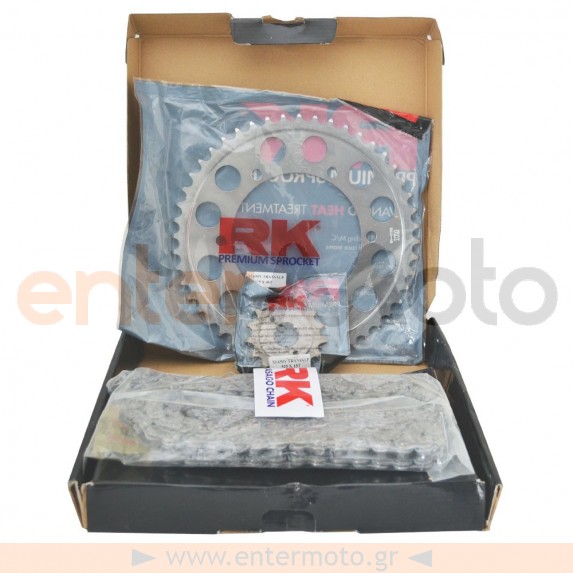 Σετ αλυσιδογράναζα RK Chain για Honda XL650V Transalp