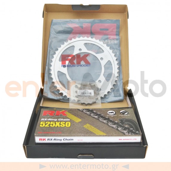Σετ αλυσιδογράναζα RK Chain για Suzuki DL650 V-Strom