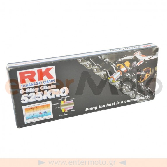 Αλυσίδα κίνησης RK KRO 525 X 118L