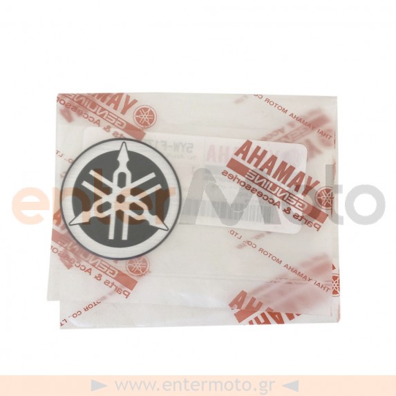 Γνήσιο (σήμα) έμβλημα Yamaha μεσαίας ποδιάς για Crypton S 115cc (5YW-F175C-00)