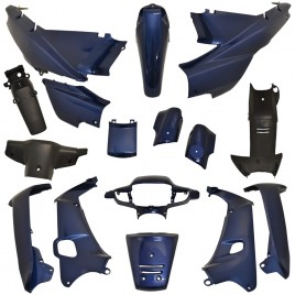 Πλαστικά σετ (κουστούμι) μπλέ χρώμα για Honda Supra Ινδονησίας