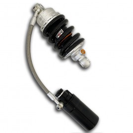 Ρυθμιζόμενο αμορτισέρ αζώτου Suprimo για Yamaha Crypton X 135 μαύρο χρώμα