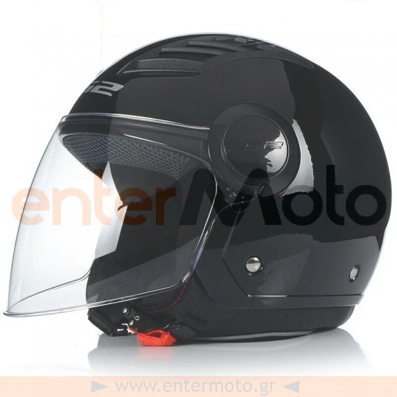 Κράνος Jet LS2 OF562 Airflow Gloss Black