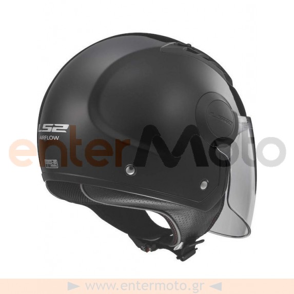 Κράνος Jet LS2 OF562 Airflow Matt Black